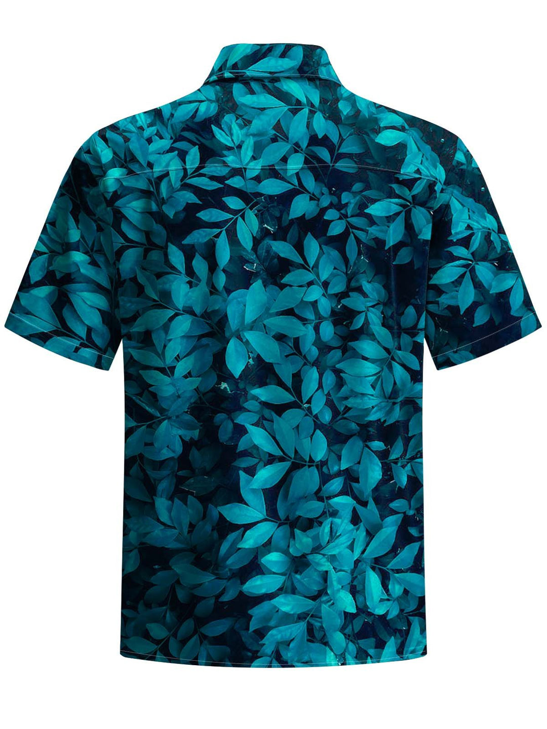 Alohadaddy® Casual Leaf Print Art Pocket Elastic Men&
