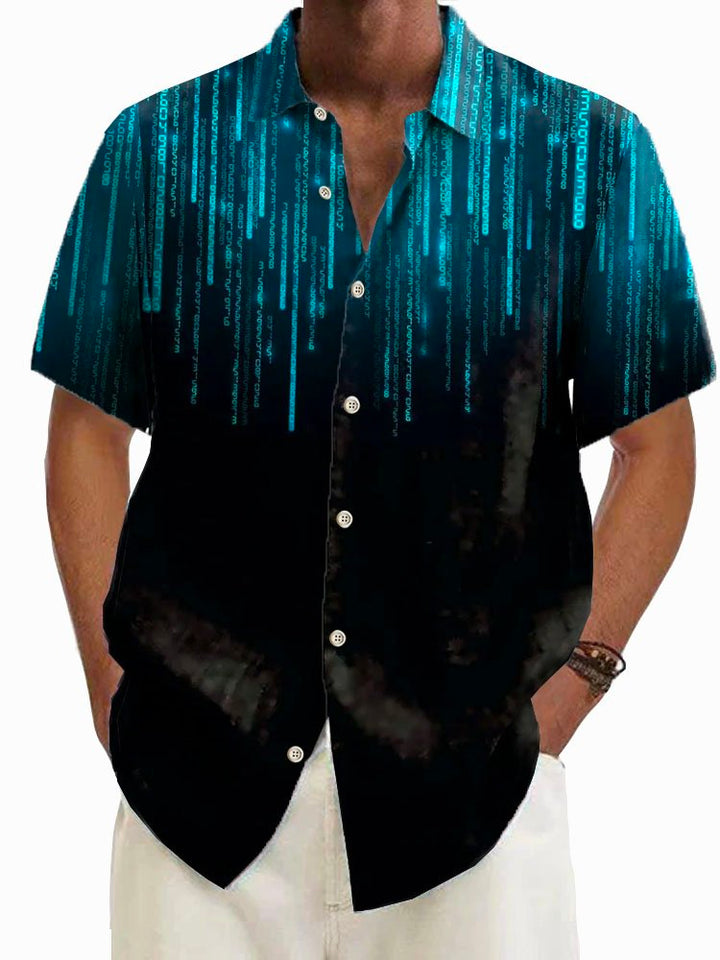 Alohadaddy Retro Ombre Print Men&