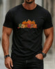 Men's Casual Thanksgiving Pumpkin T-Shirt
