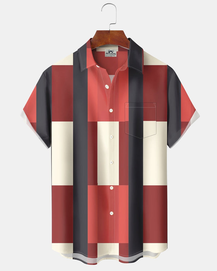 Alohadaddy® Casual Geometric Print Men&