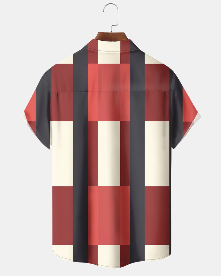 Alohadaddy® Casual Geometric Print Men&