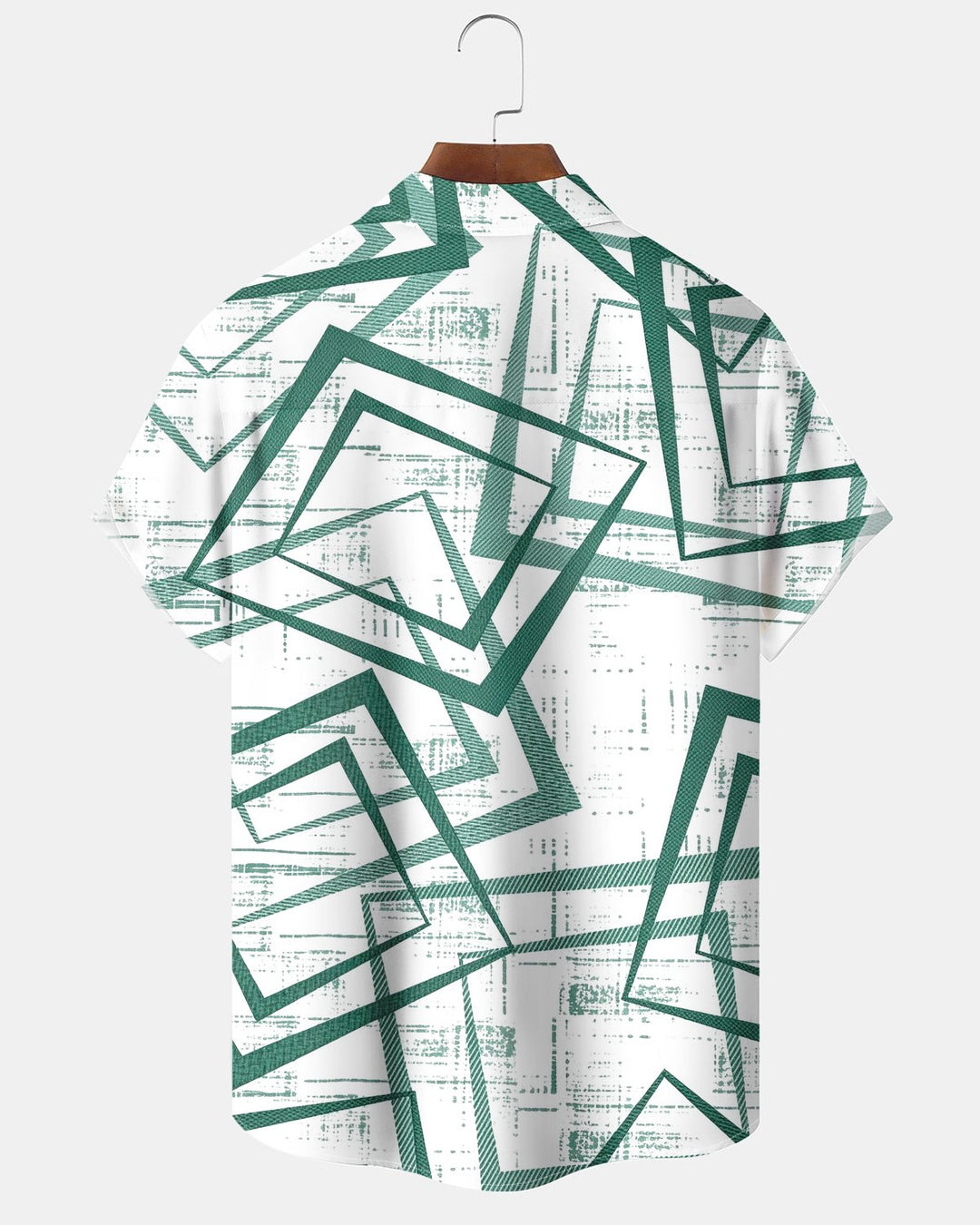 Alohadaddy® Casual Abstract Geometric Print Men&