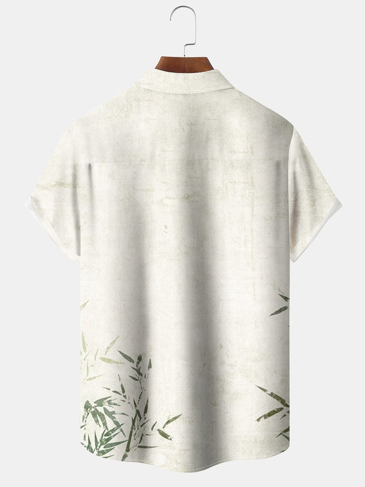 Alohadaddy® Casual Bamboo Pocket Button Stretch Men&