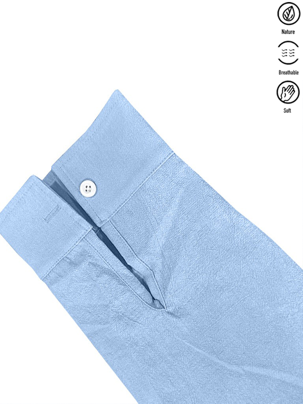 Alohadaddy® Basic Solid Color Cotton Linen Print Men&
