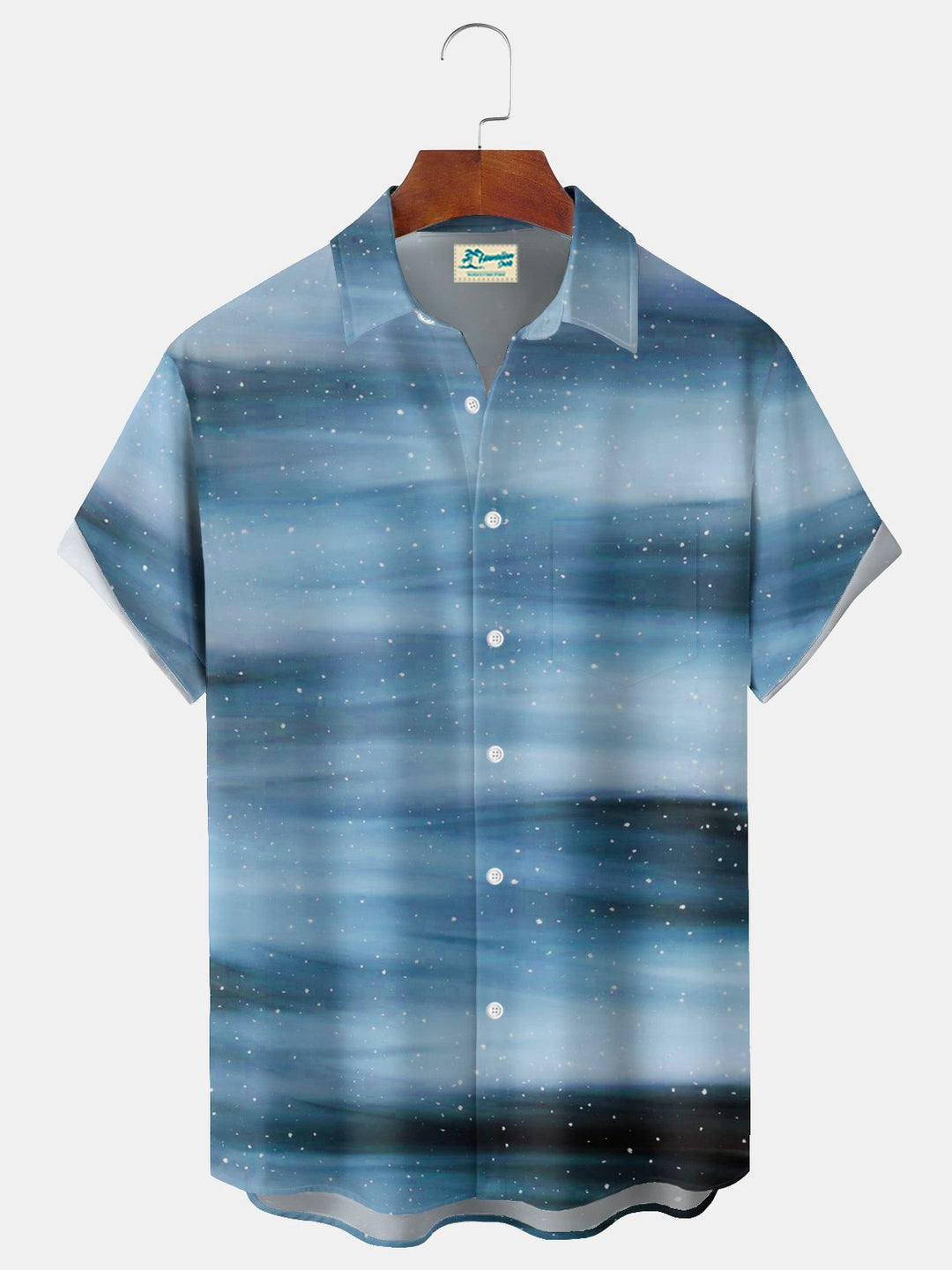 Alohadaddy® Retro Gradient Print Men&