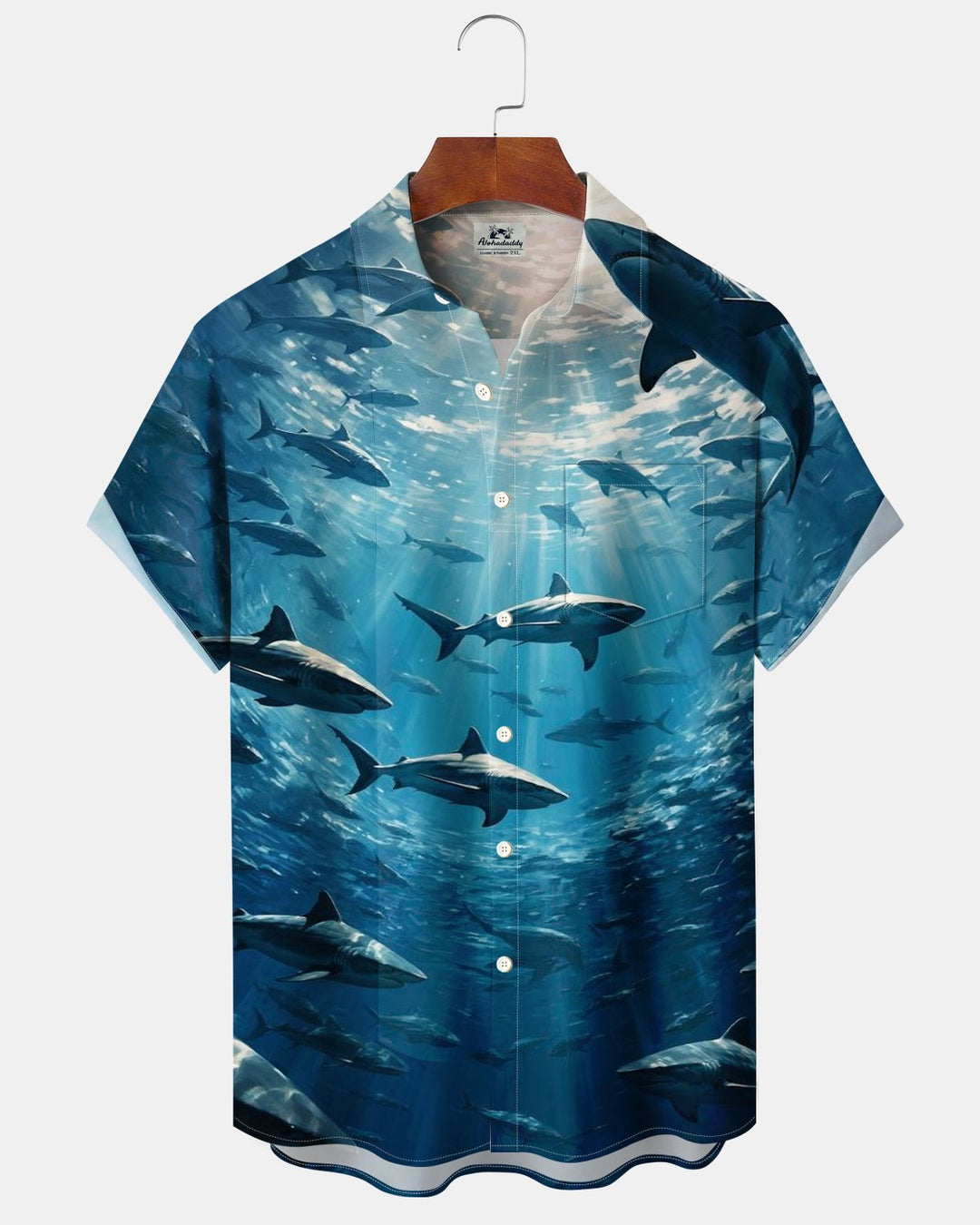 Alohadaddy® Casual Ocean Fish Sunshine Print Men&