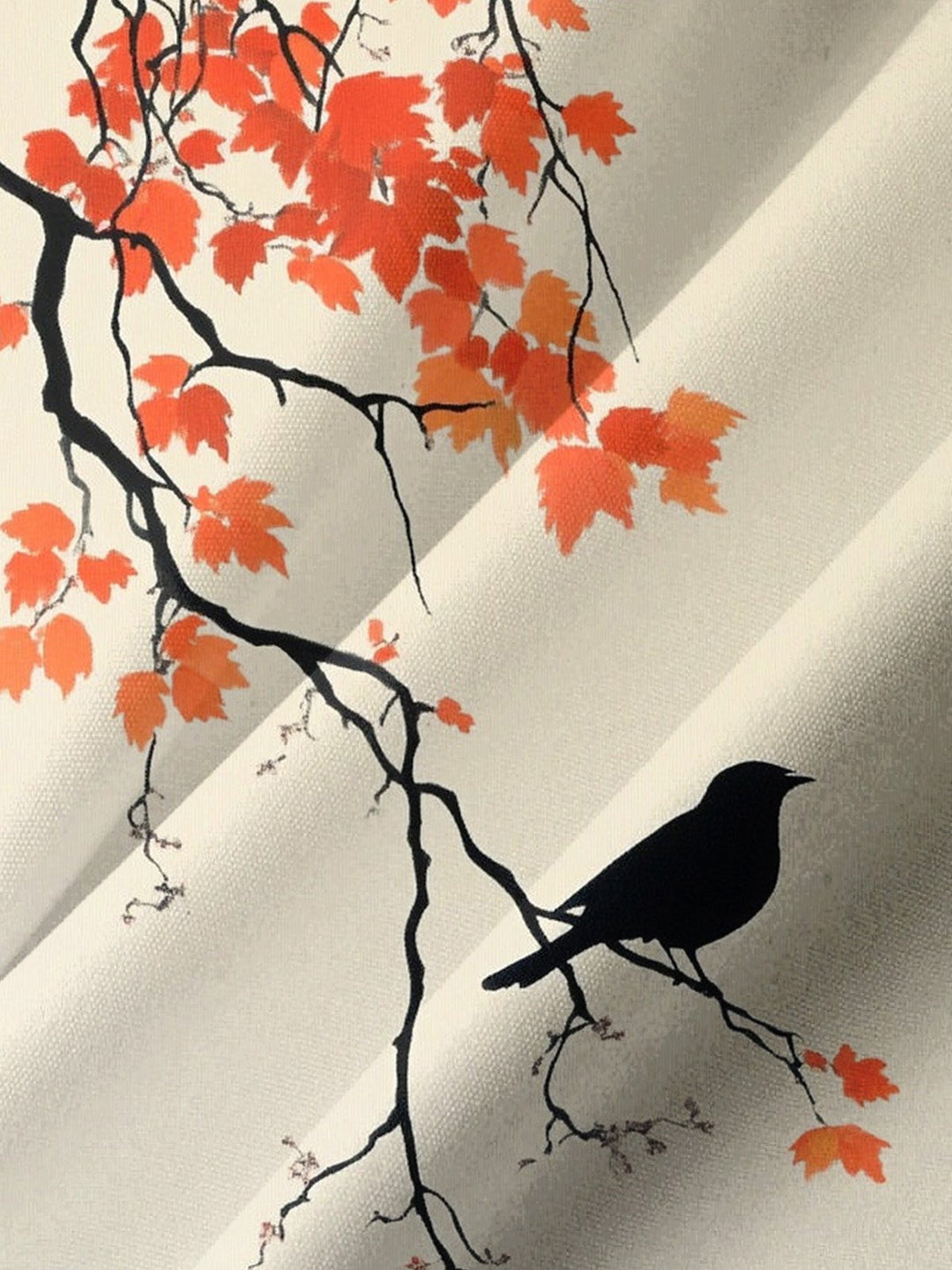 Alohadaddy® Casual Leaf Bird Chest Pocket Mens Short Sleeve Shirt Big &amp; Tall