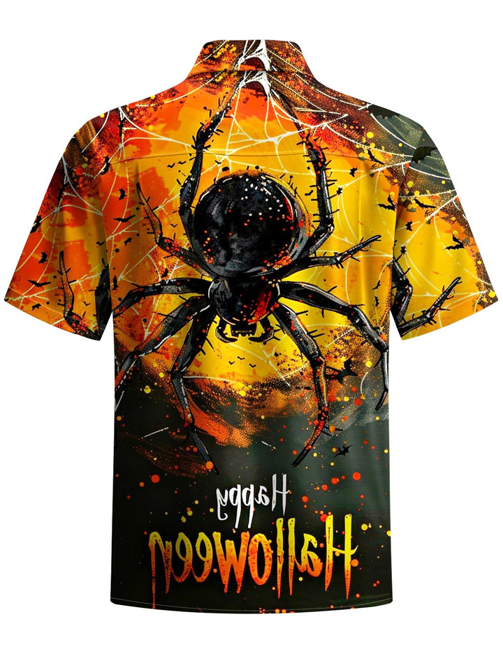 Alohadaddy® Halloween Spider Art Print Stretch Men&