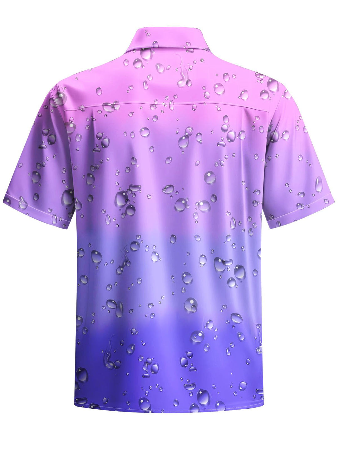 Alohadaddy® Casual Gradient Water Drop Printing Moisture-wicking Men&