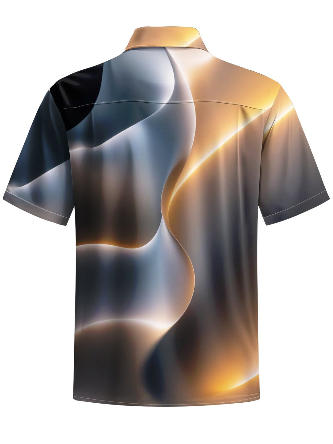 Alohadaddy® Casual Abstract Print Art Men&
