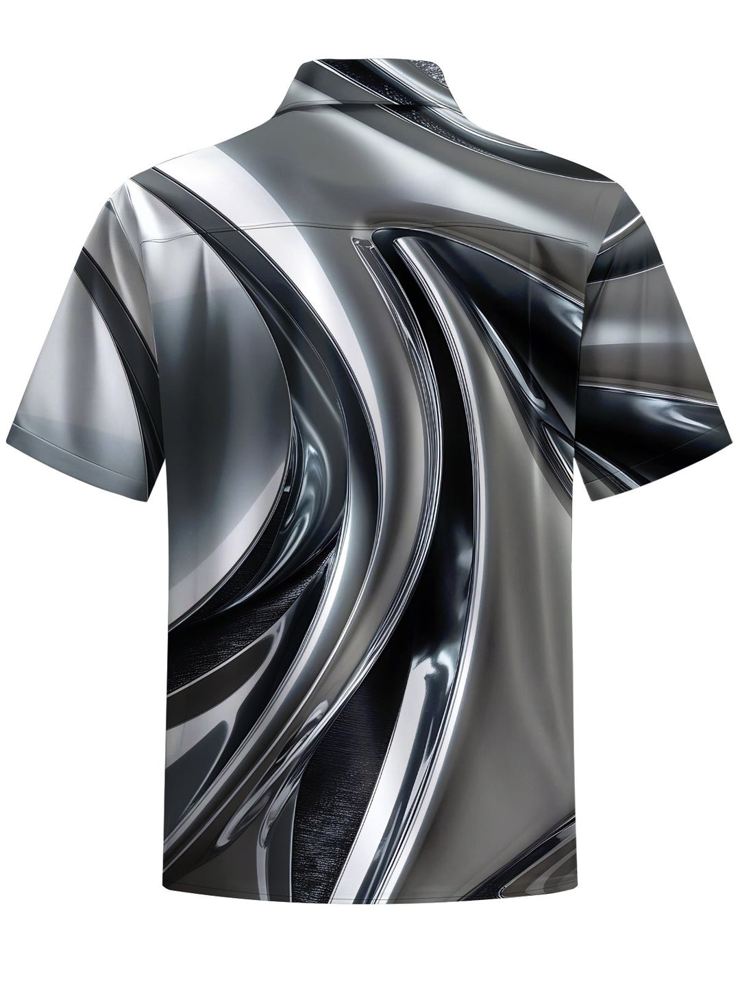 Alohadaddy® Casual Abstract Print Art Stretch Pocket Men&