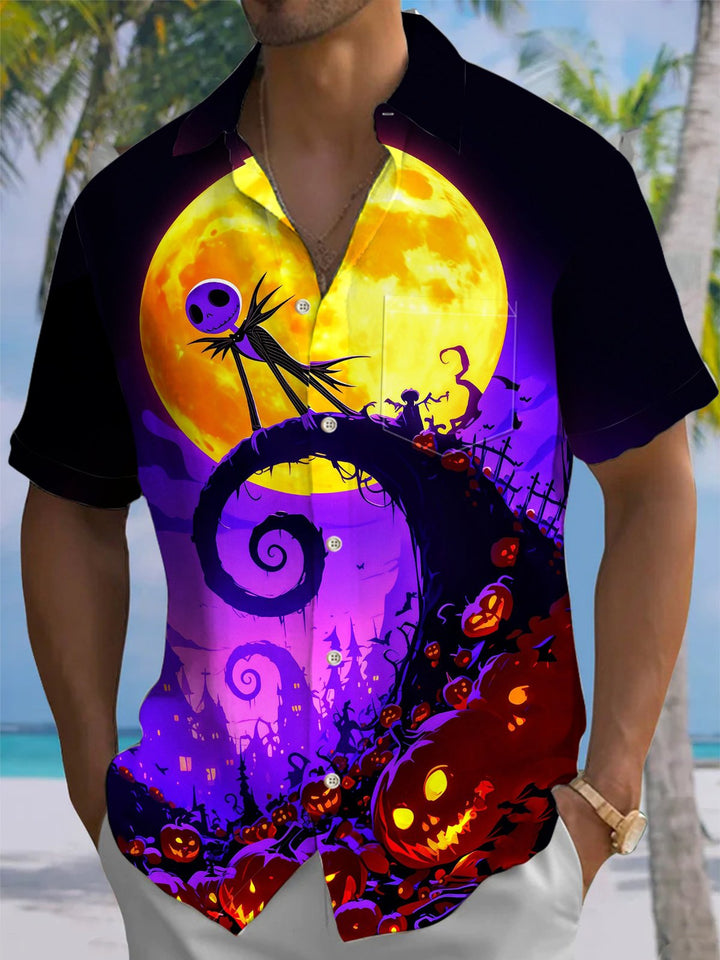 Alohadaddy® Vintage Gear Art Print Pocket Stretch Men&