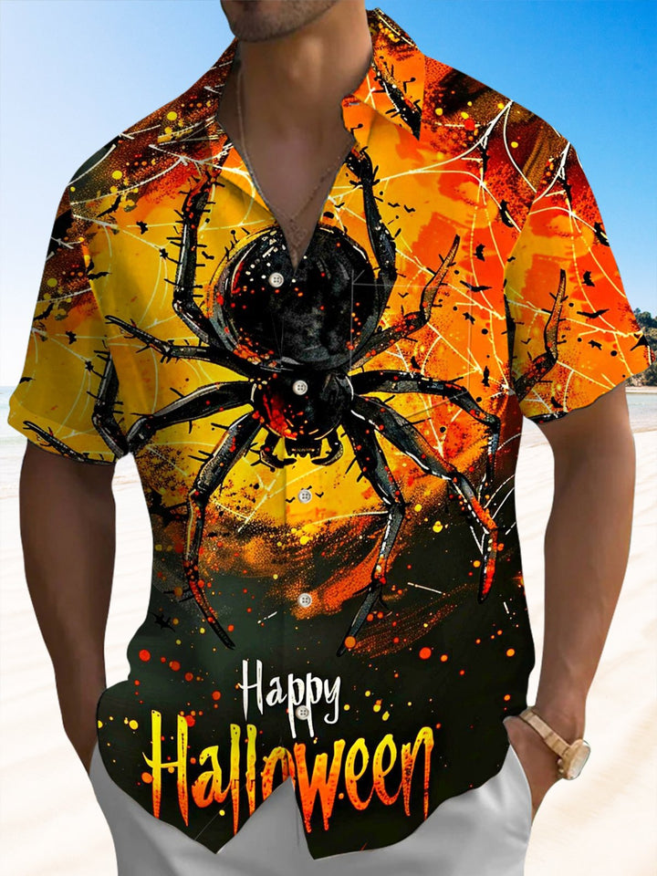 Alohadaddy® Halloween Spider Art Print Stretch Men&