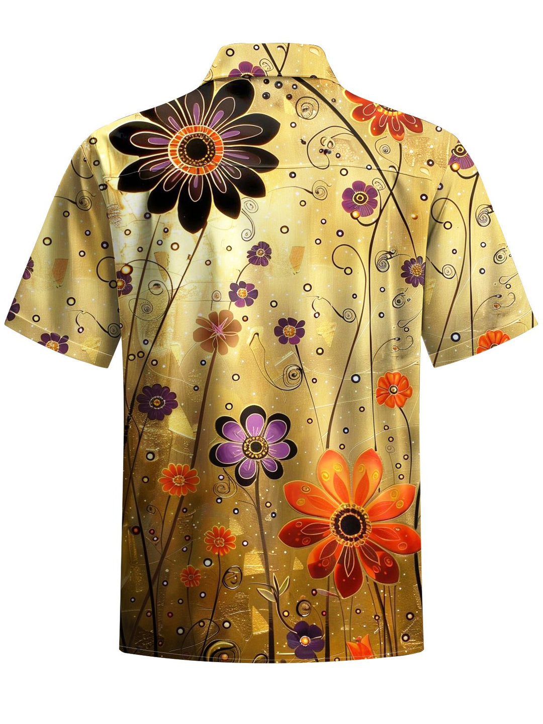 Alohadaddy® Vintage Floral Art Print Men&