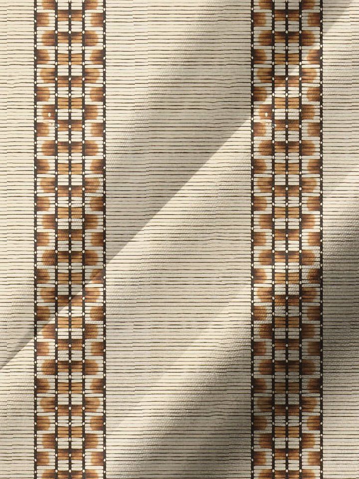 Alohadaddy® Casual Stripe Art Print Pocket Stretch Men&