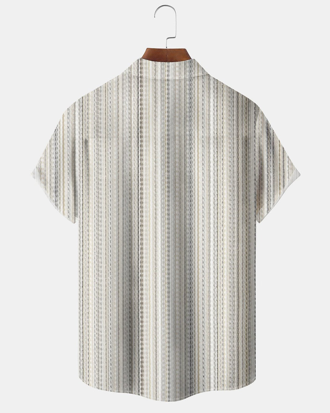 Alohadaddy® Casual Basic Striped Simple Print Men&