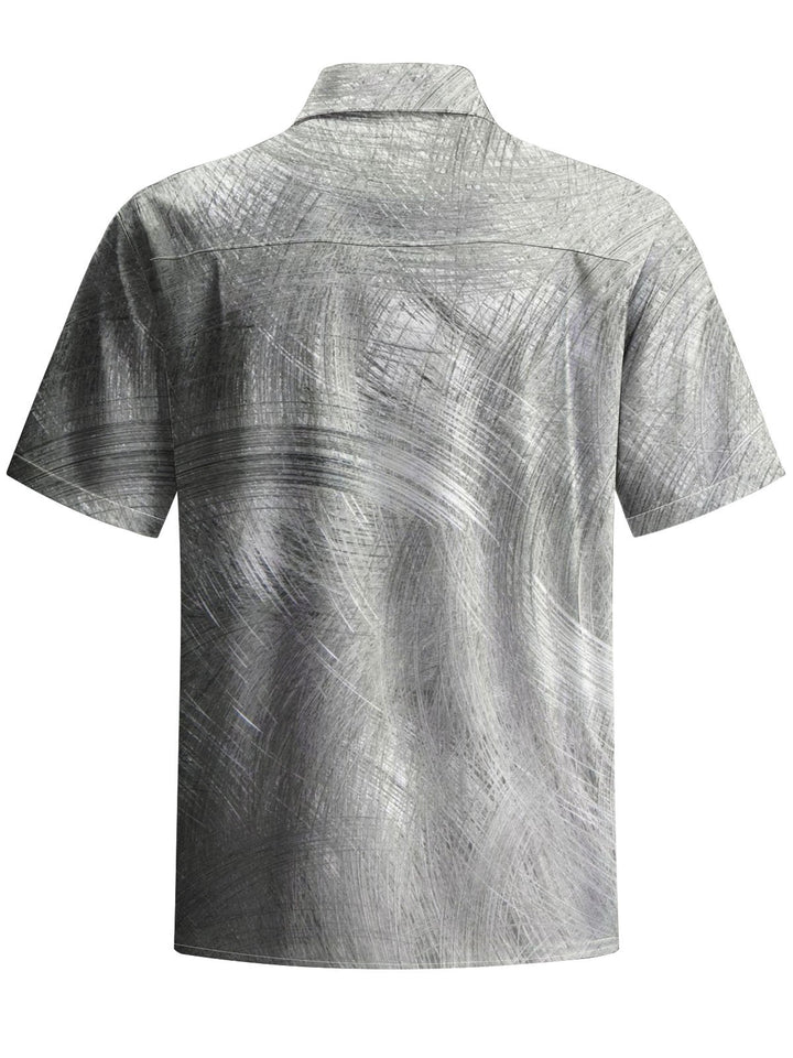 Alohadaddy® Casual Abstract Texture Print Moisture Wicking Men&