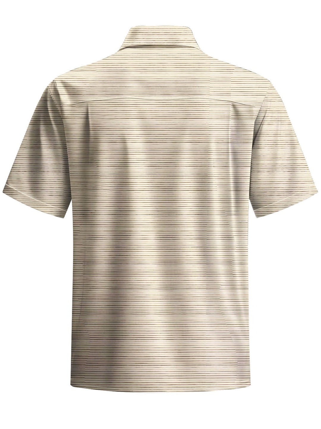 Alohadaddy® Casual Stripe Art Print Pocket Stretch Men&