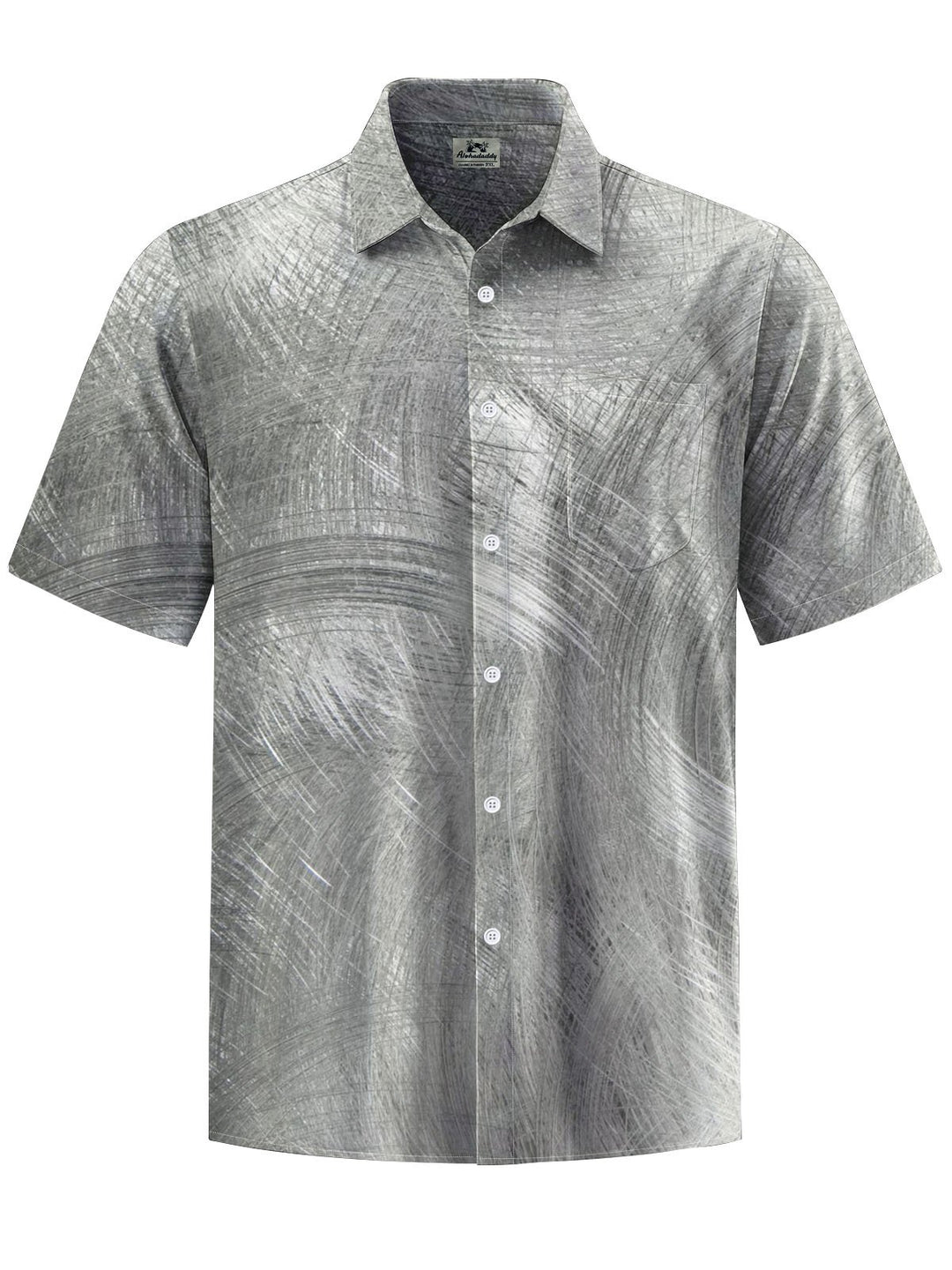 Alohadaddy® Casual Abstract Texture Print Moisture Wicking Men&