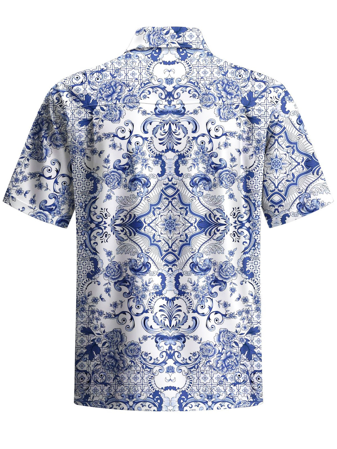 Alohadaddy® Casual Floral Art Print Moisture Wicking Men&