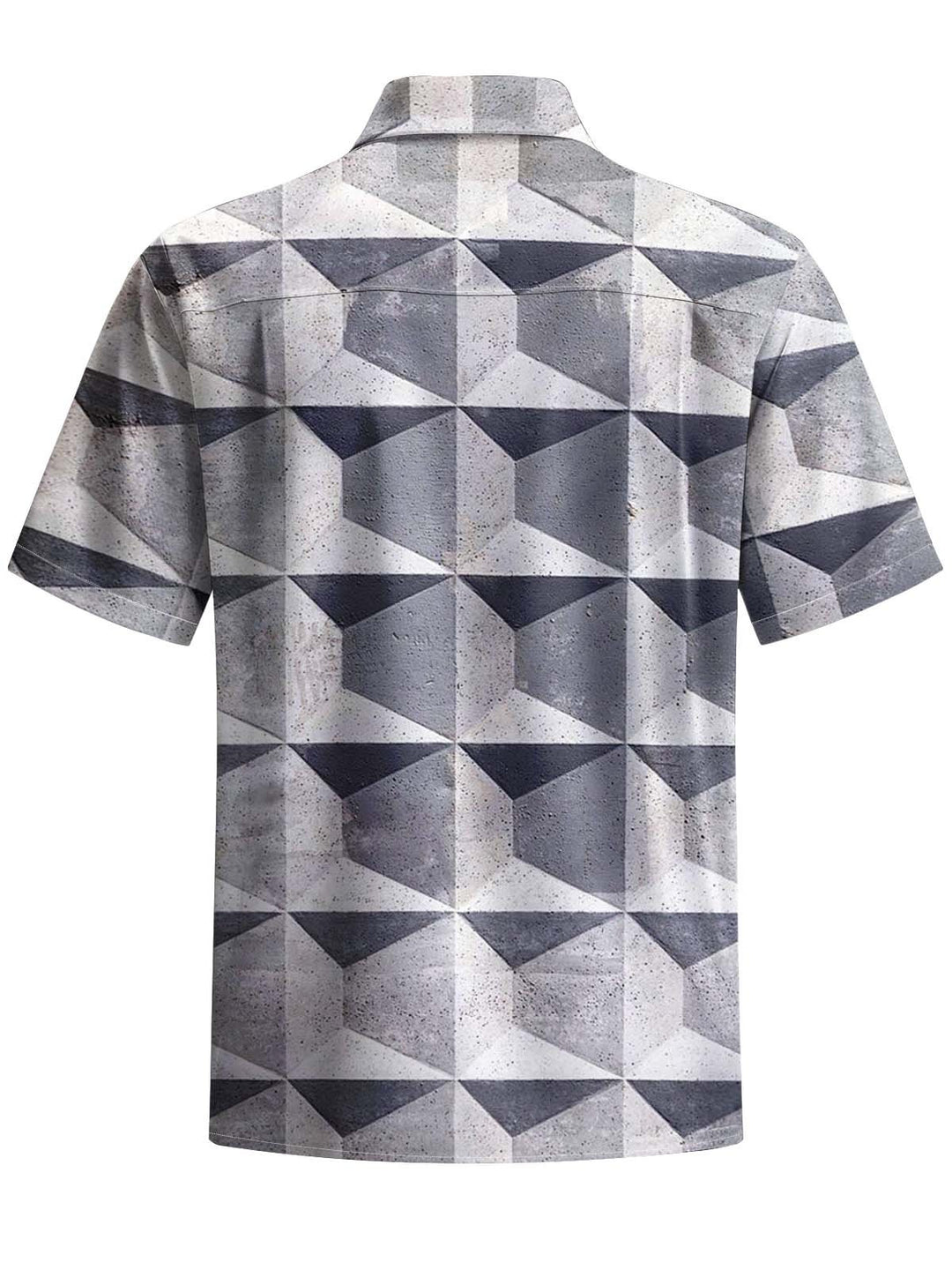 Alohadaddy® Casual Geometric Print Art Pocket Elastic Men&