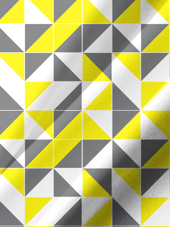 Alohadaddy® Casual Geometric Triangle Art Print Men&