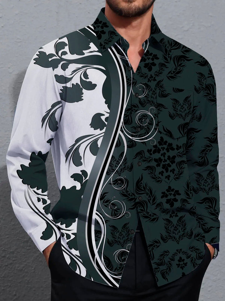 Alohadaddy Retro Geometric Carpet Texture 3D Digital Print Men&