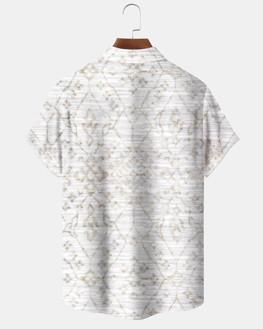 Alohadaddy® Casual Striped Floral Print Men&