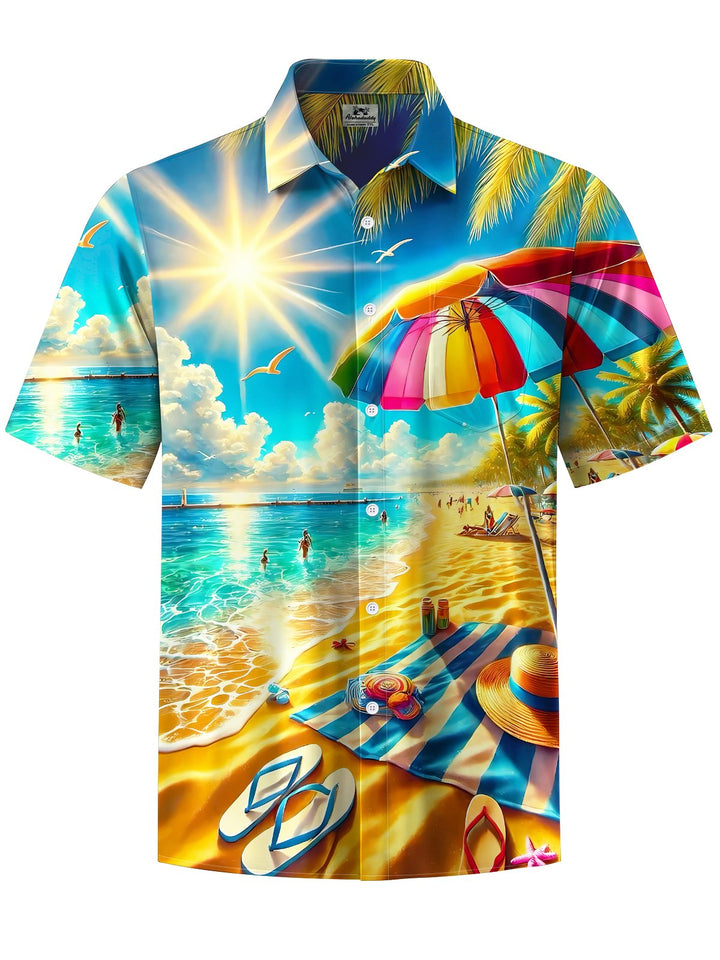 Alohadaddy® Hawaii Beach Vacation Print Art Men&