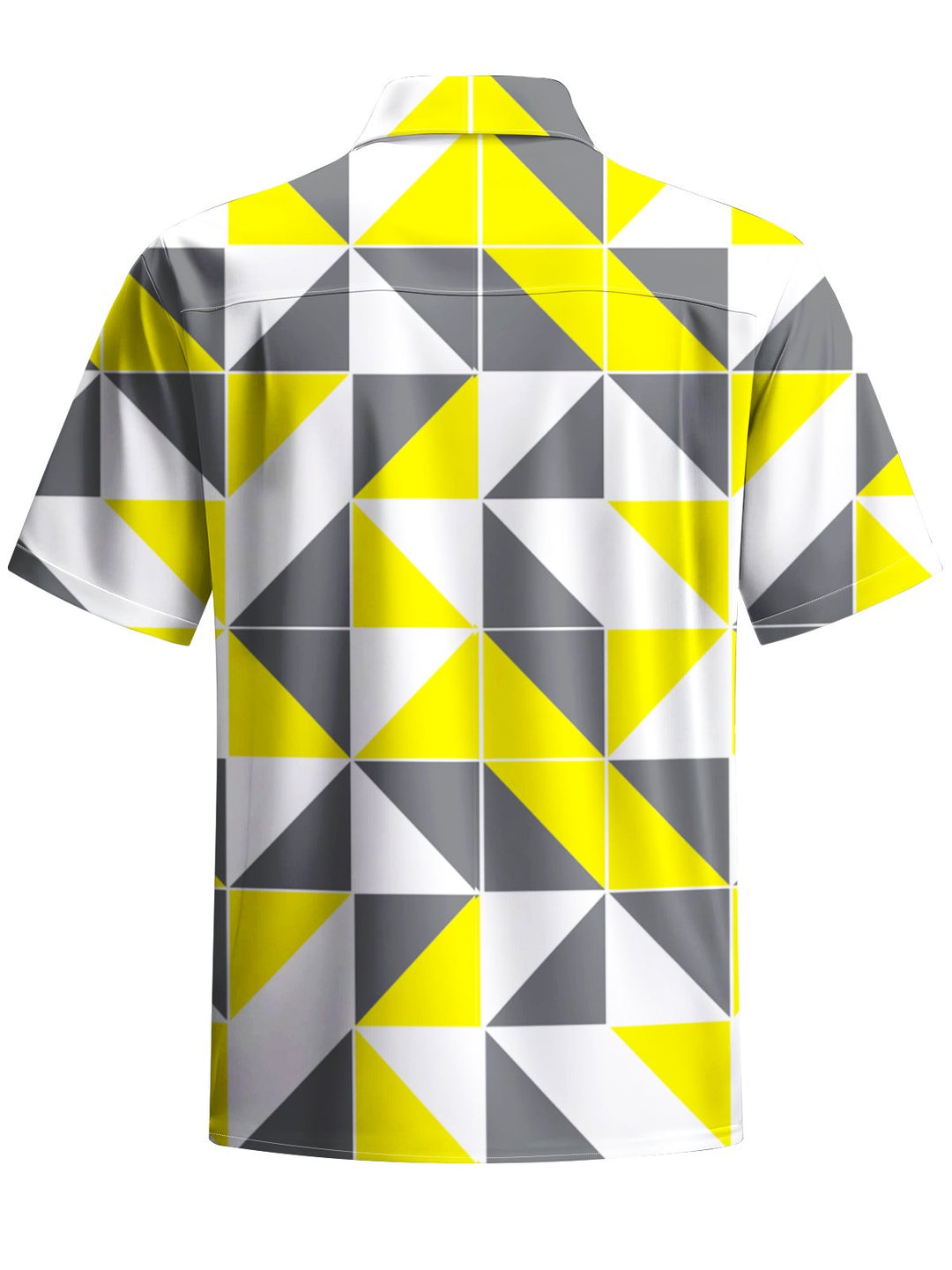Alohadaddy® Casual Geometric Triangle Art Print Men&