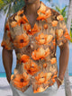 Alohadaddy® Hawaiian Floral Chest Pocket Moisture Wicking Mens Short Sleeve Shirt Big & Tall