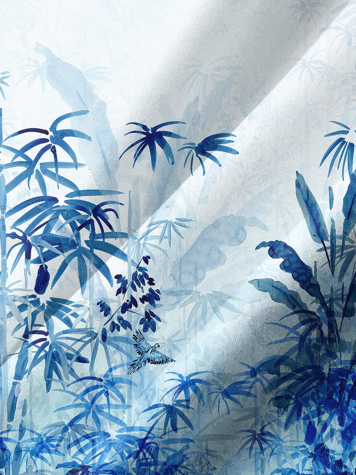 Alohadaddy® Casual Tropical Bamboo Art Print Stretch Men&