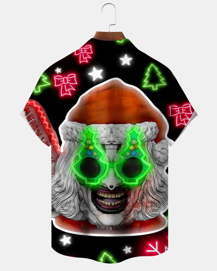 Alohadaddy® Holiday Christmas Fun Portrait Print Men&