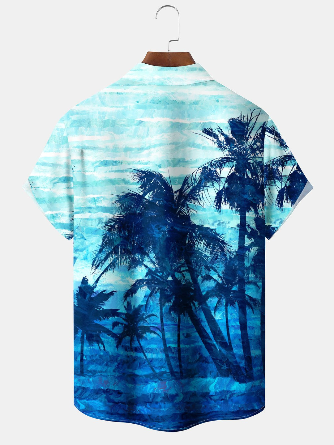 Alohadaddy® Hawaii Palm Trees Ombre Art Print Pockets Stretch Men&