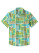 Alohadaddy Beach Hawaii Vintage Tiki Coconut Tree Vacation Aloha Shirt