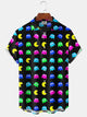 Alohadaddy Cartoon Printed Casual Plus Size Shirts