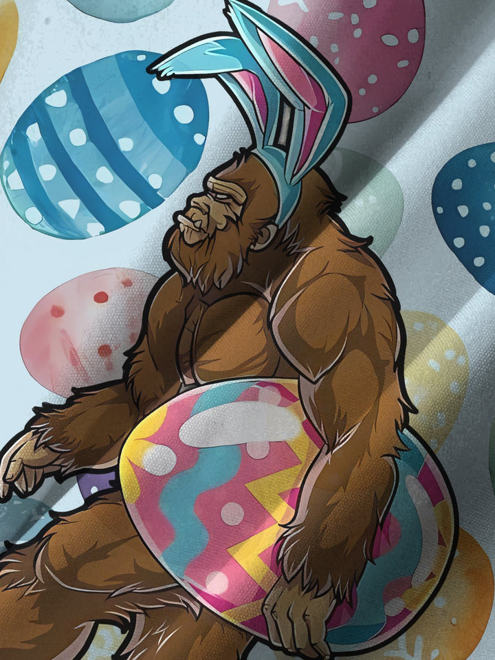 Alohadaddy Hawaii Resort Style Easter Bigfoot Pocket Button Stretch Large Size Men&