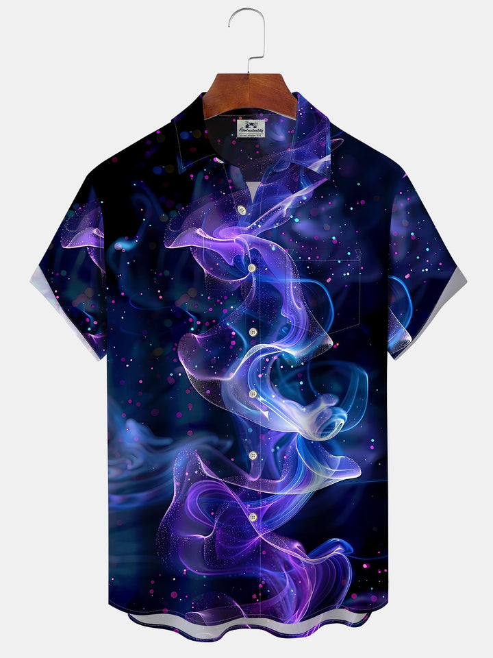 Alohadaddy® Casual Abstract Texture Pockets Moisture Wicking Large Size Stretch Men&