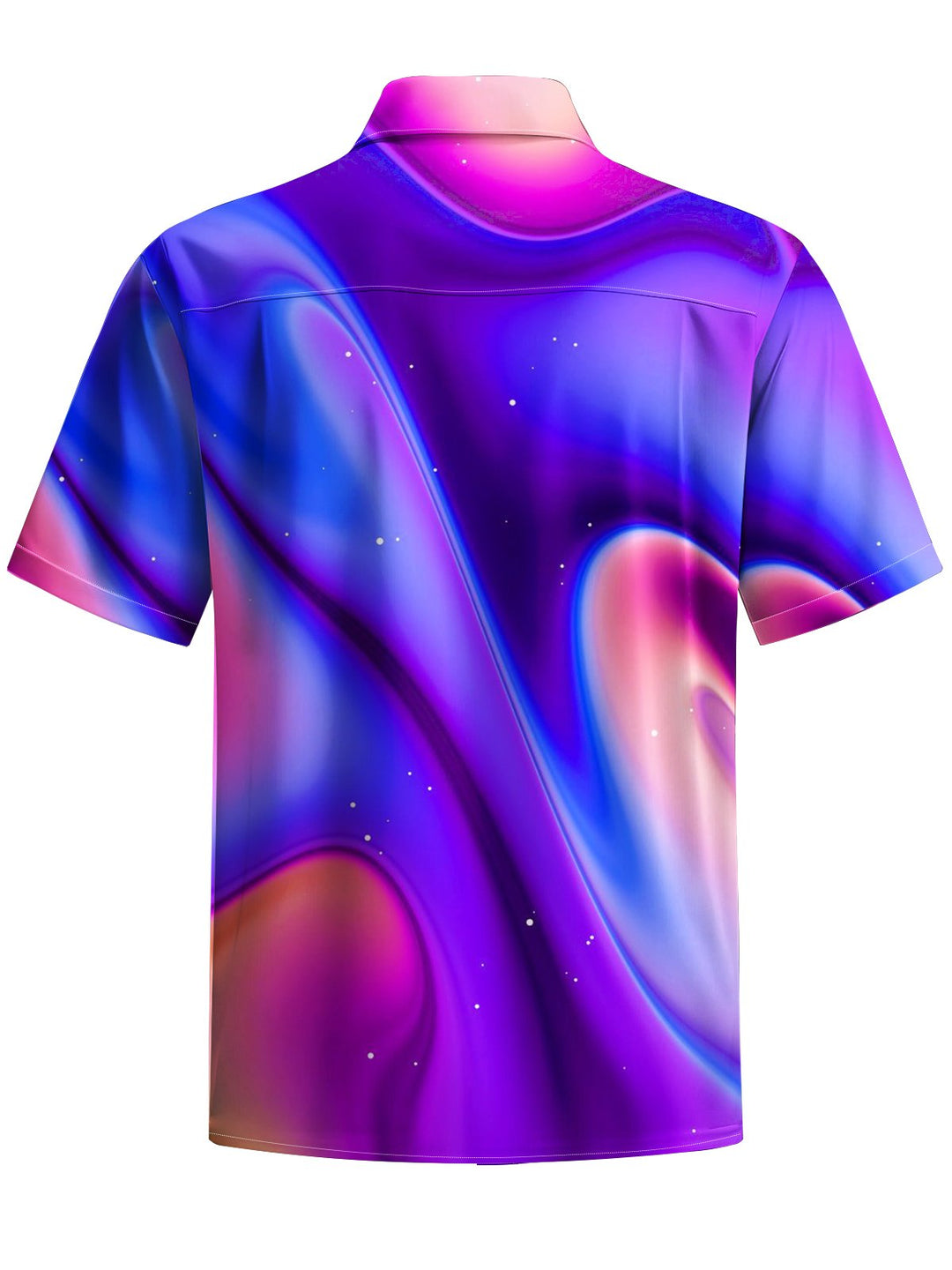 Alohadaddy® Casual Abstract Texture Print Pockets Elastic Oversized Men&