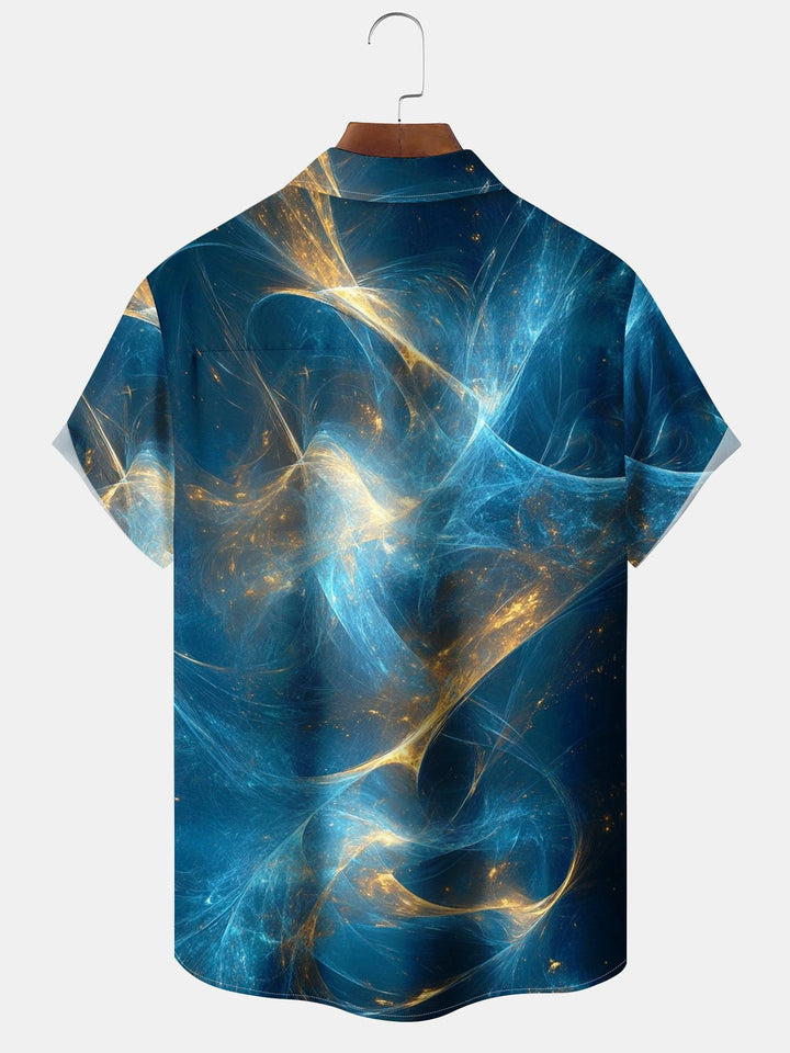 Alohadaddy® Casual Abstract Print Pocket Stretch Men&