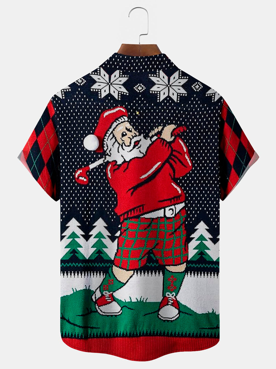 Alohadaddy Christmas Holiday Blue Men&