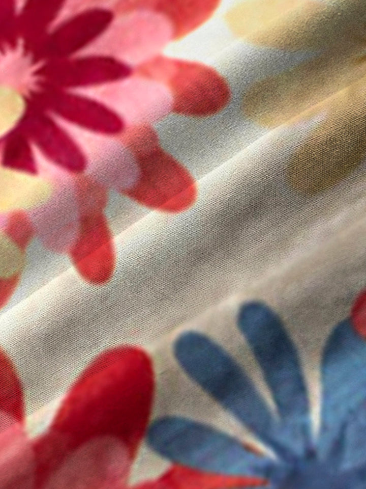 Alohadaddy Hawaiian Floral Print Men&