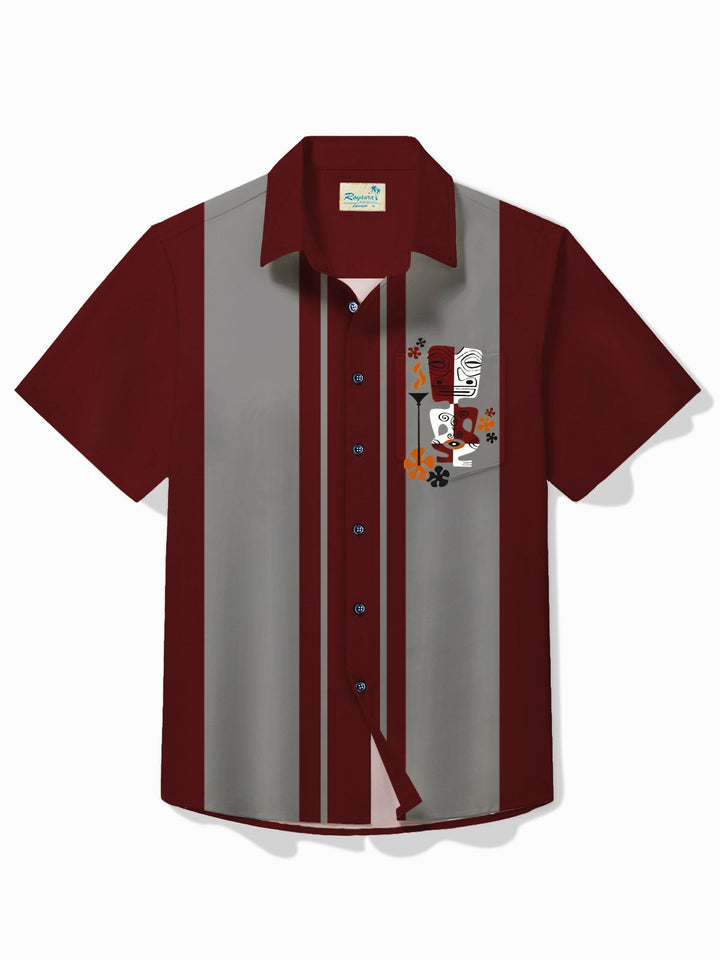 Alohadaddy Retro Bowling Men&