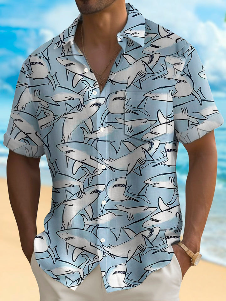 Alohadaddy Hawaii Marine Creatures Whale Shark 3D Print Men&