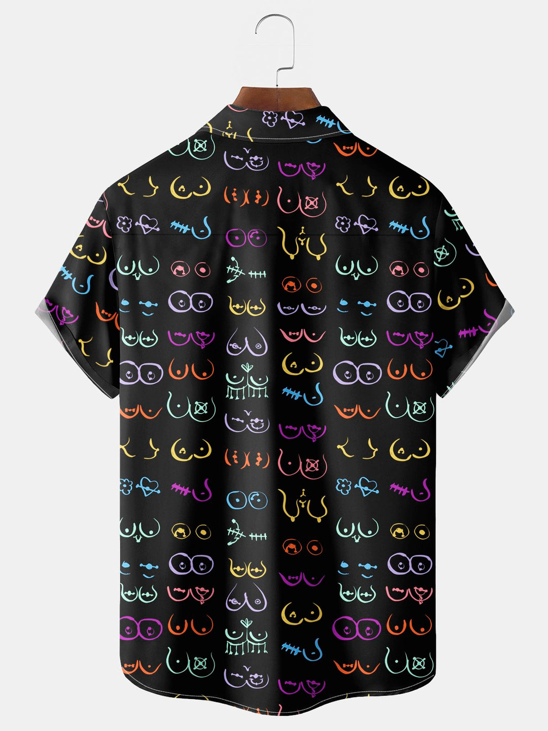 Alohadaddy Vintage Line Cartoon Print Men&