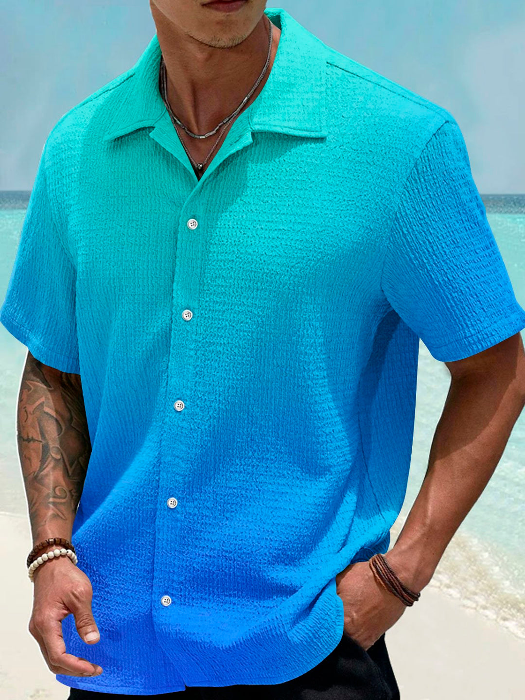 Alohadaddy Vintage Gradient Print Men&