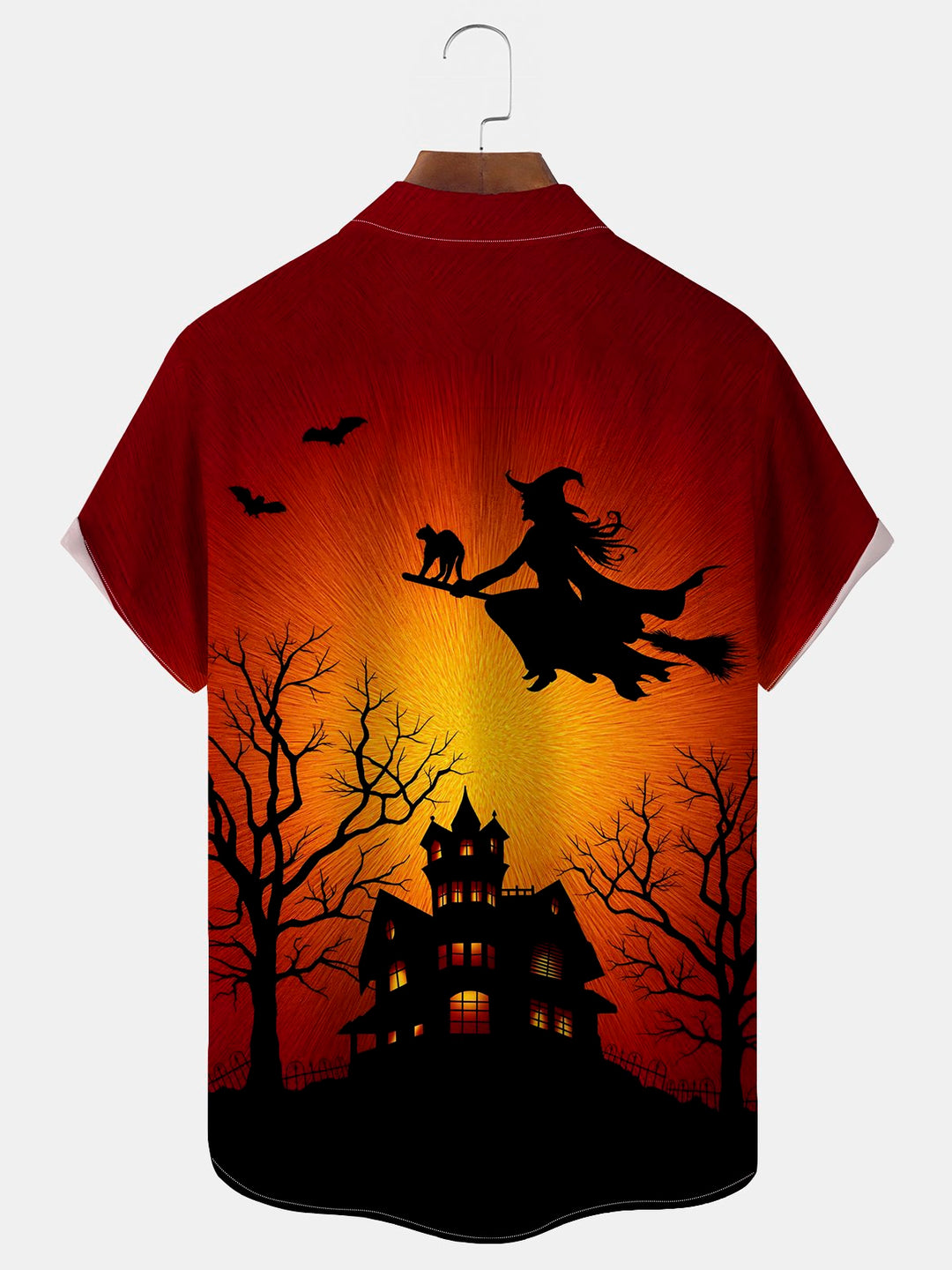 Alohadaddy Halloween Witch Print Men&