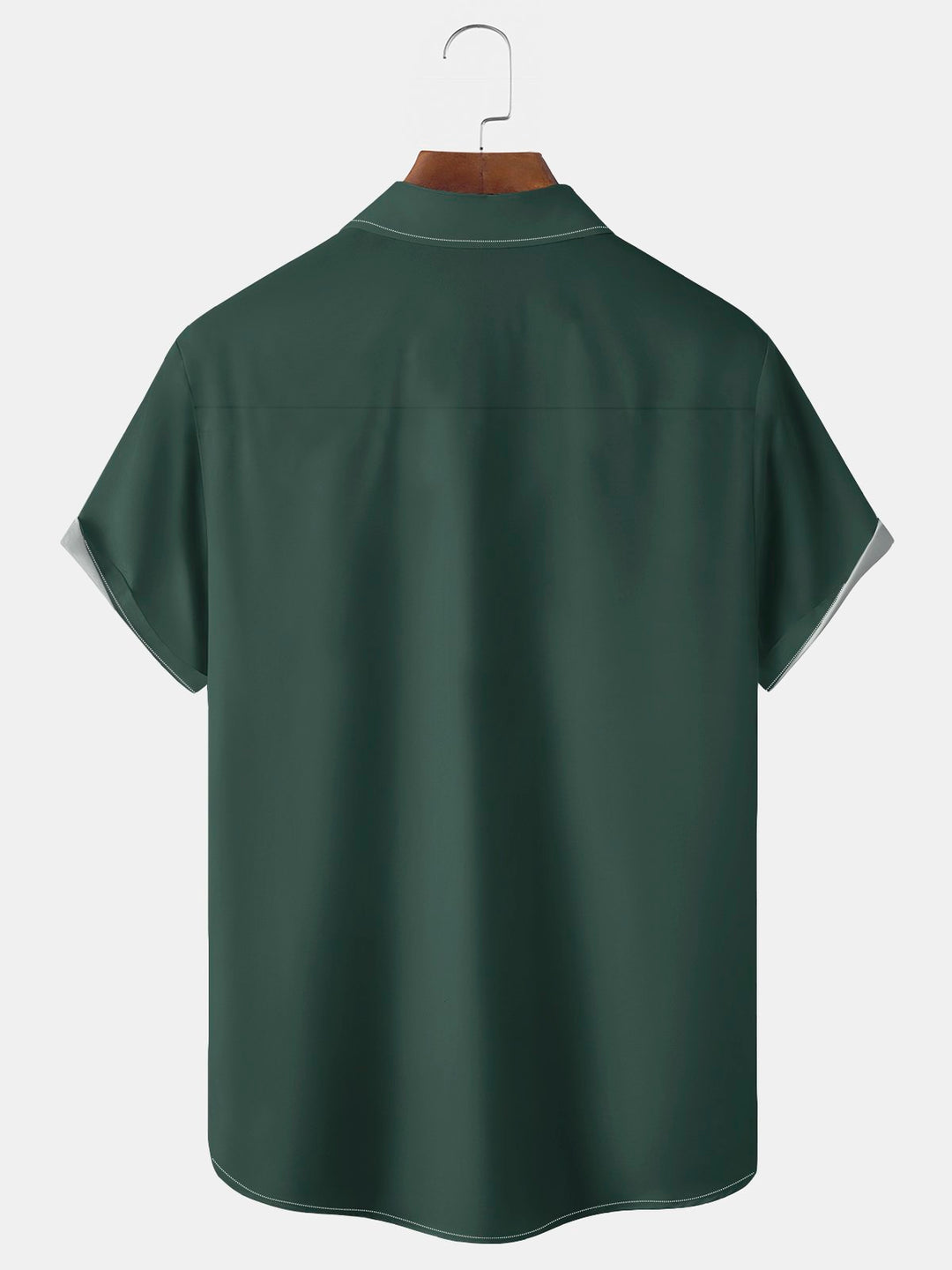 Chemise extensible à poche poitrine pour homme avec imprimé vintage de bowling et de muscle car d&
