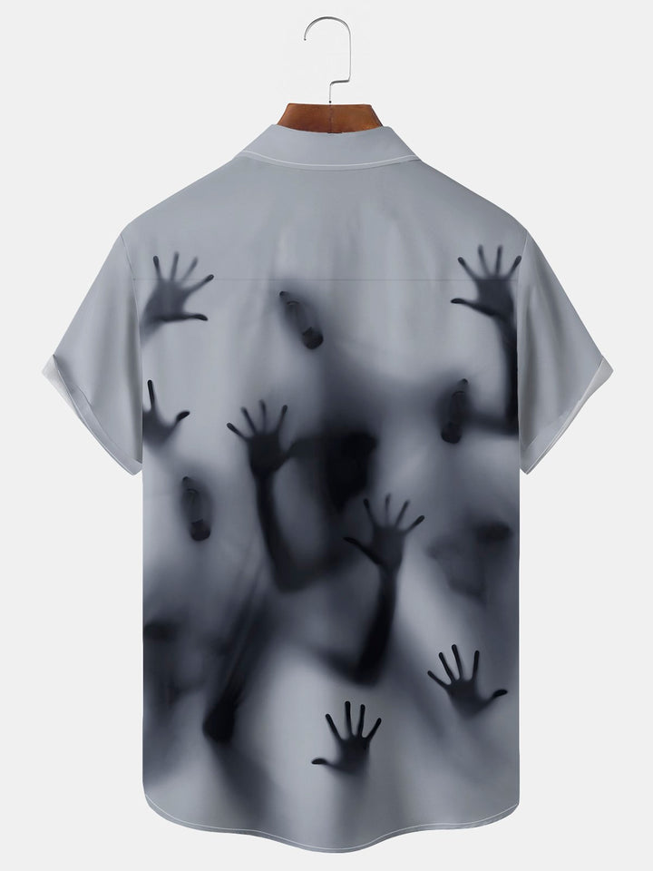 Alohadaddy Halloween Ghost Print Men&