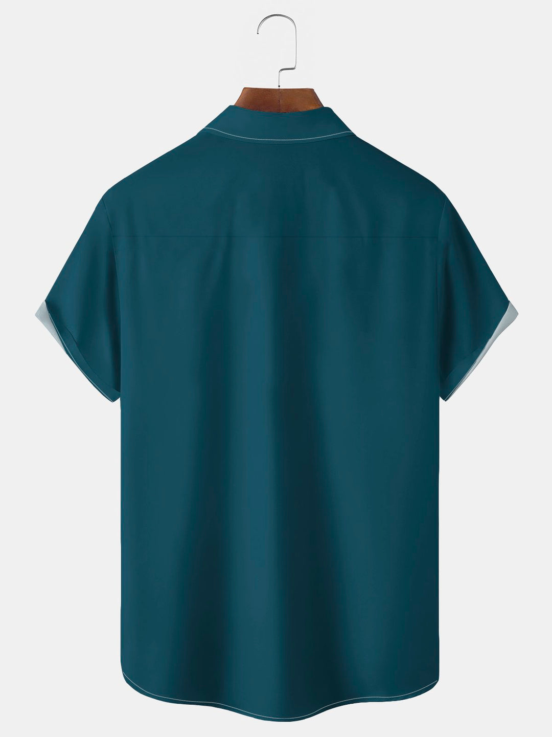 Chemise extensible à imprimé géométrique vintage bowling Alohadaddy avec poche poitrine, grande taille